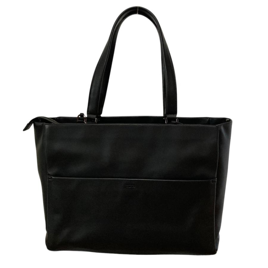 トゥミ トートバッグ 2way ショルダー レザー 大容量 ブラック TUMI（トゥミ） 美品 ヴェイル ラージトート レザー 2WAY トートバッグ