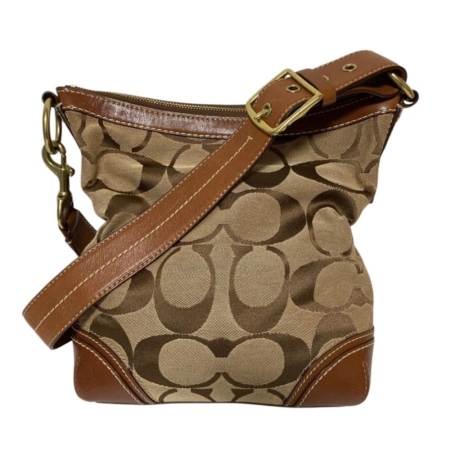 COACH（コーチ） 良品 ハンプトンズストライプ シグネチャー 
