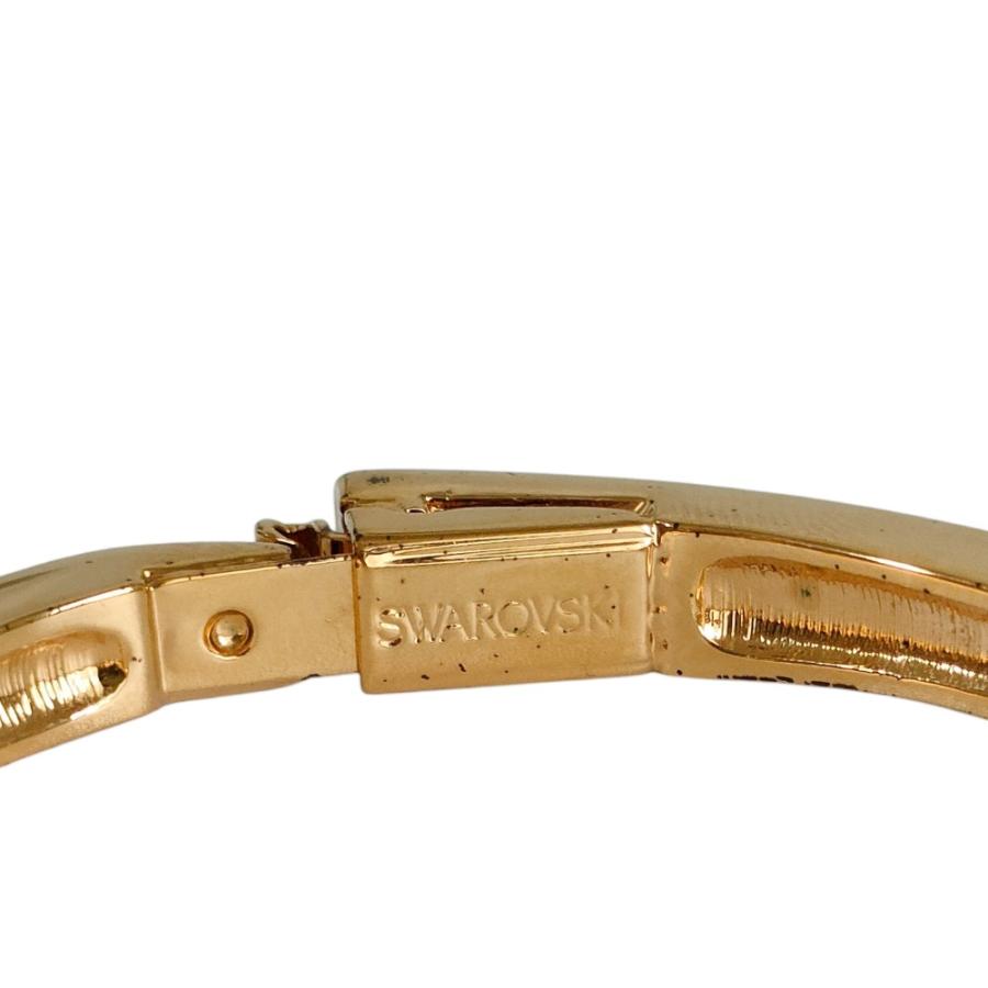 SWAROVSKI（スワロフスキー） 良品 ラインストーン バングル