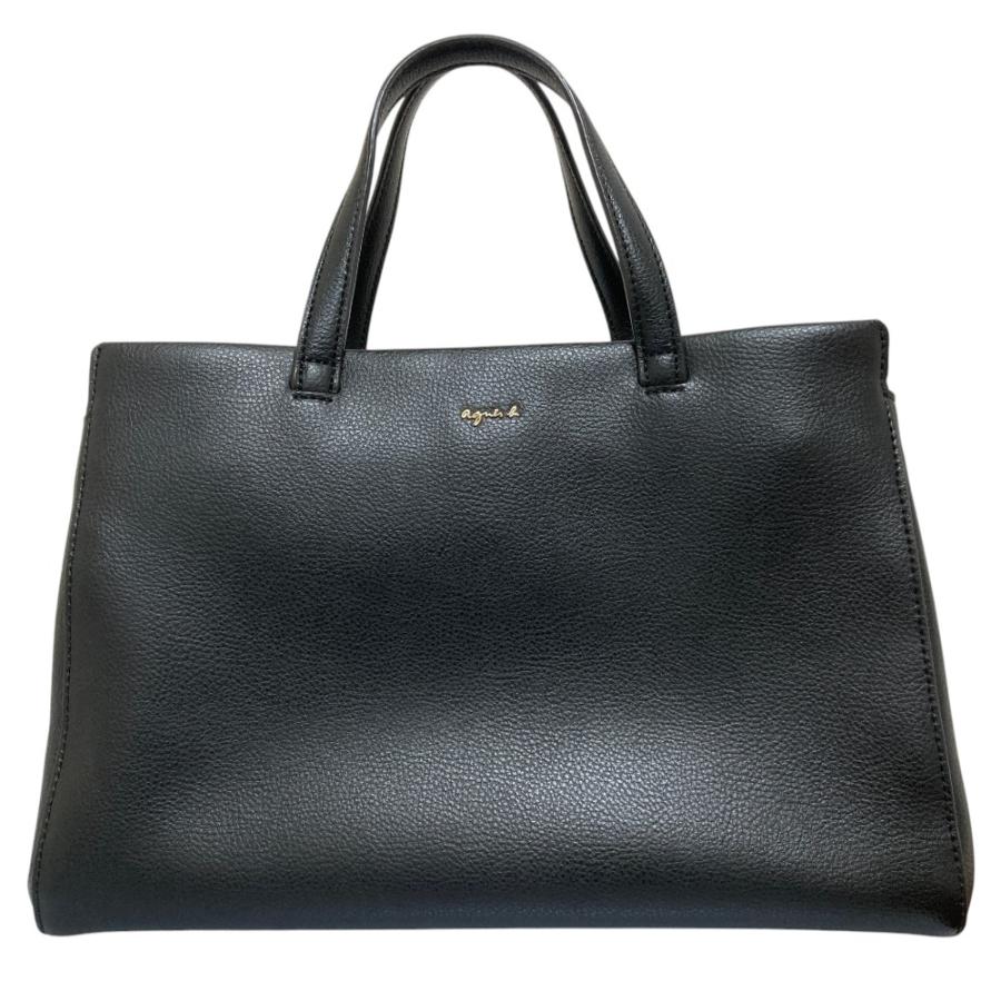 agnes b.（アニエスベー） 美品 ソフィー レザー 2WAY トートバッグ 