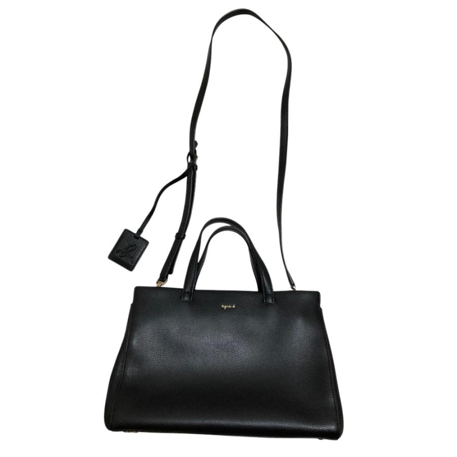 agnes b.（アニエスベー） 美品 ソフィー レザー 2WAY トートバッグ