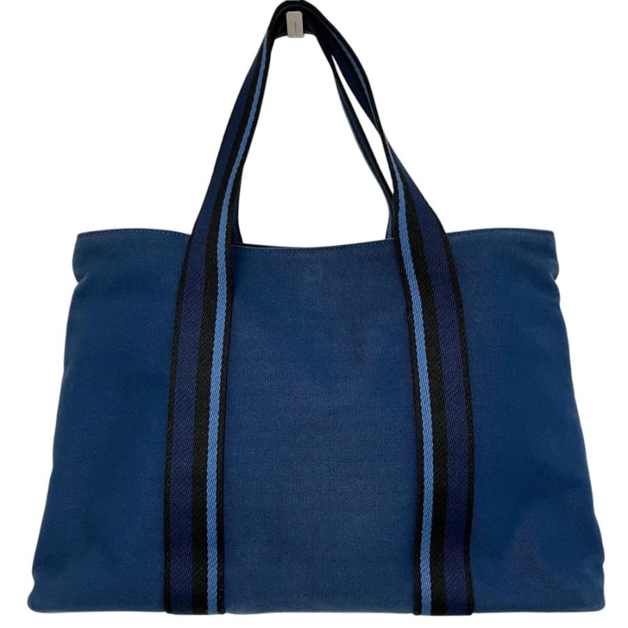 エルメス　トロカホリゾンタル　MM 美品 HERMES（エルメス） 良品 トロカホリゾンタル MM キャンバストート