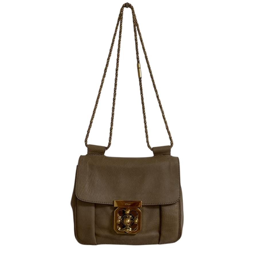 Chloe（クロエ） 良品 エルシー レザー チェーンショルダーバッグ 