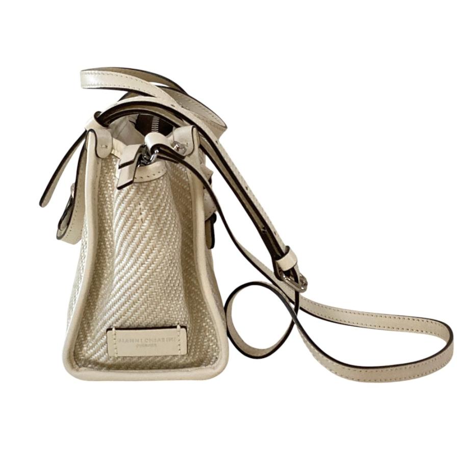 【美品】ジャンニキアリーニ ハンドバッグ ミスマルチェッラ ブラウン系 GIANNI CHIARINI（ジャンニ キアリーニ） 美品 ミス マルチェッラ 2WAY