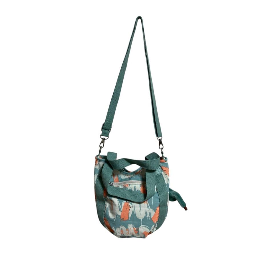 kipling（キプリング） 美品 総柄 ナイロン 2WAY ショルダーバッグ 