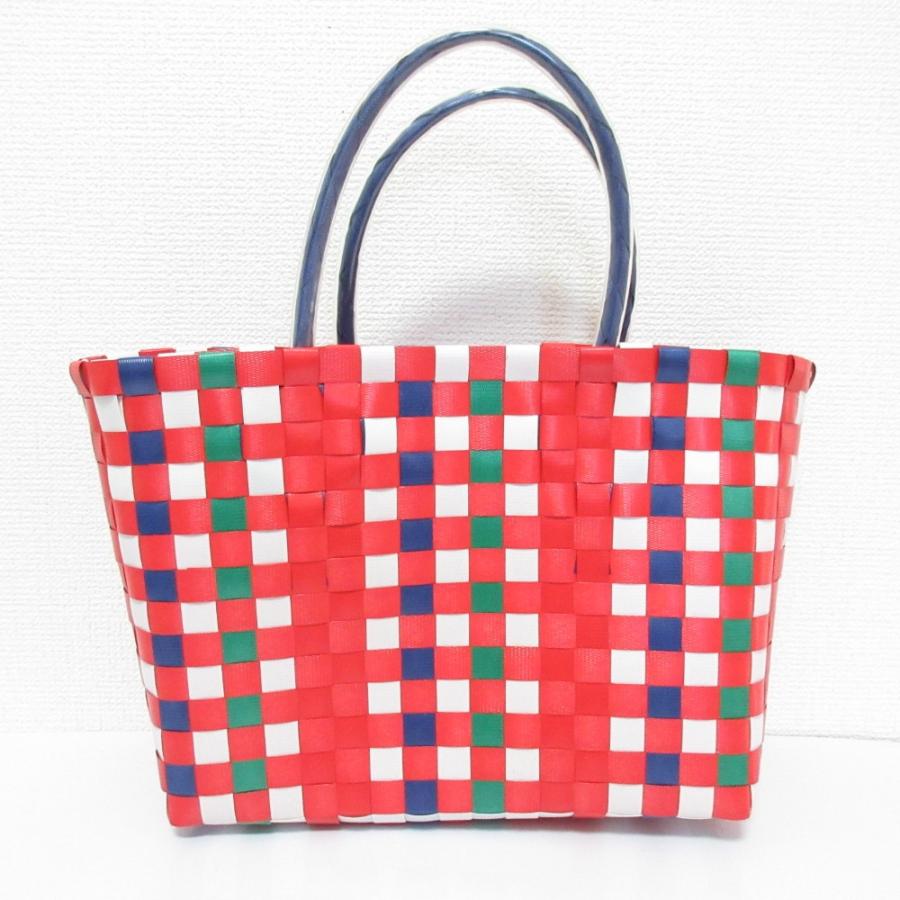【美品・限定品】familiarファミリアファミリアショーカゴバッグ赤 美品 familiar ファミリア ファミリアショー限定 ファミちゃんチャーム