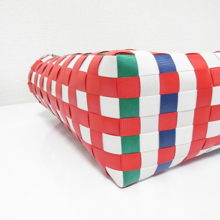 【美品・限定品】familiarファミリアファミリアショーカゴバッグ赤 美品 familiar ファミリア ファミリアショー限定 ファミちゃんチャーム