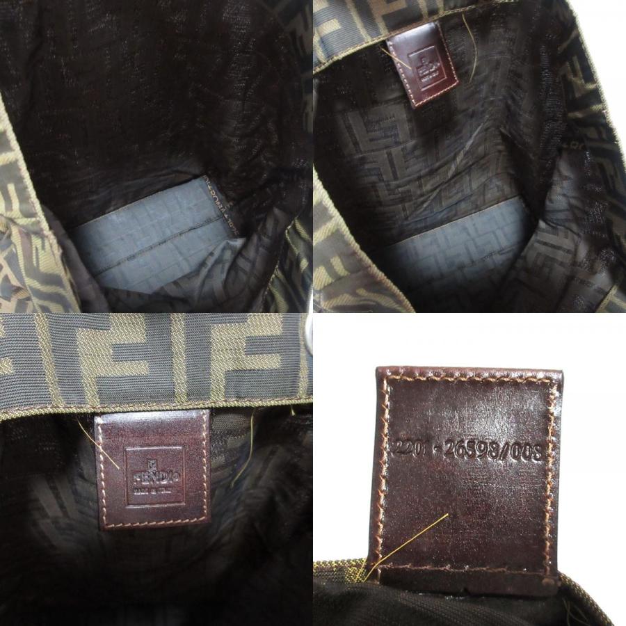 FENDI（フェンディ） 良品 ズッカ キャンバス トートバッグ 2201-26598