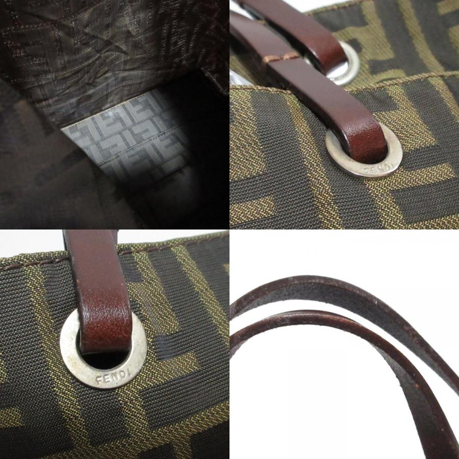 FENDI（フェンディ） 良品 ズッカ キャンバス トートバッグ 2201-26598
