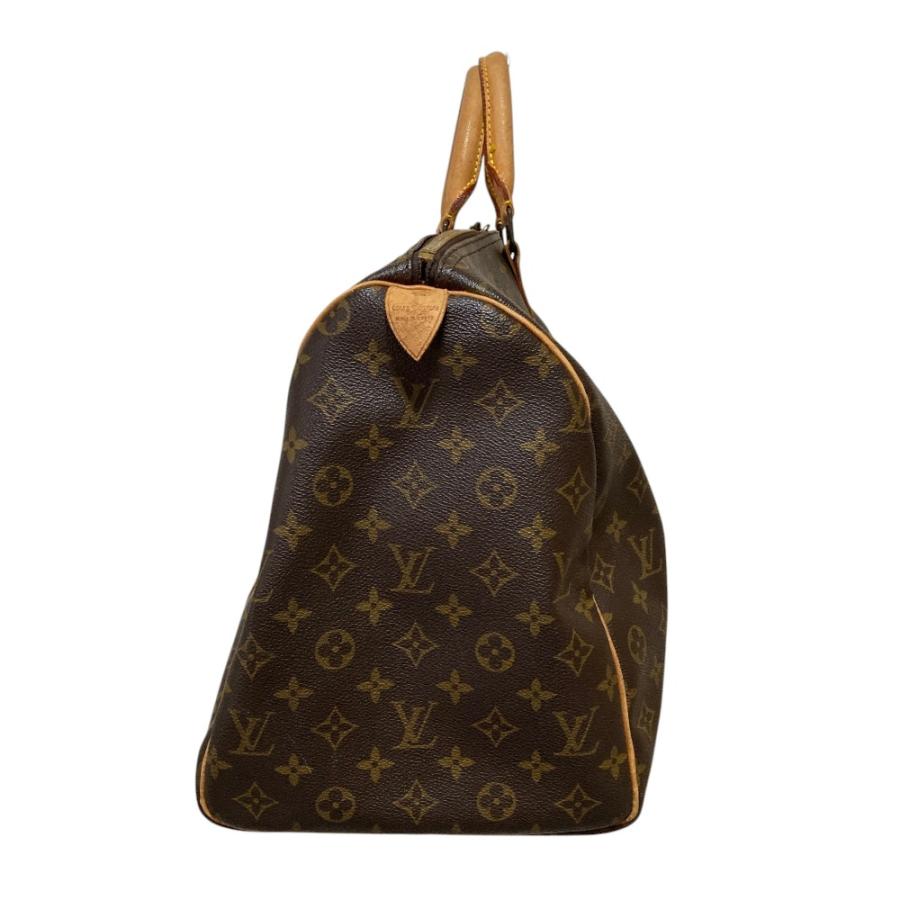 ルイヴィトン ボストンバッグ モノグラム キーポル50ブラウン【中古】メンズ LOUIS VUITTON（ルイ・ヴィトン） 良品 モノグラム キーポル 50