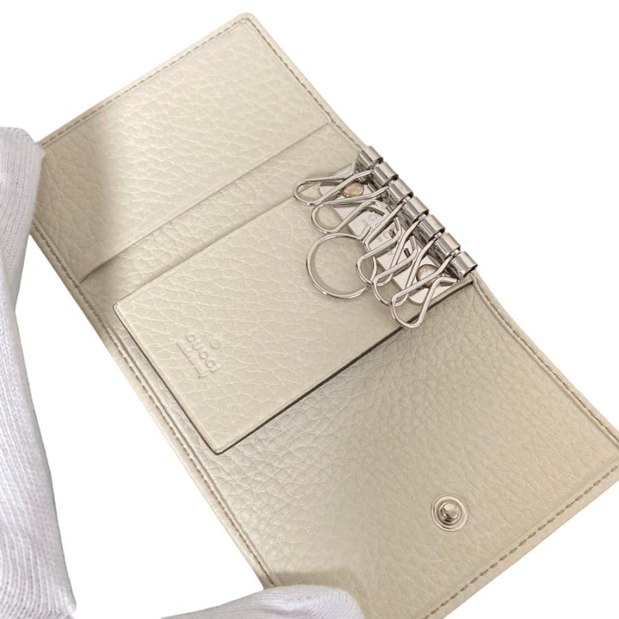 GUCCI（グッチ） 新品同様 ソーホー インターロッキングG レザー 6連