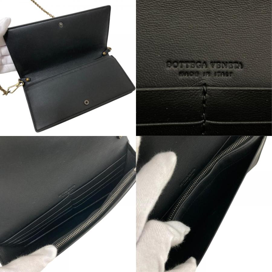 美品 BOTTEGA VENETA ボッテガヴェネタ イントレチャート チェーン