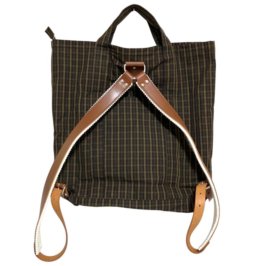美品　オールドマンズテーラー　ロビンソンズチェック　リュック 美品 R&D.M.Co-/OLDMANS TAILOR オールドマンズテーラー ROBINSON'S
