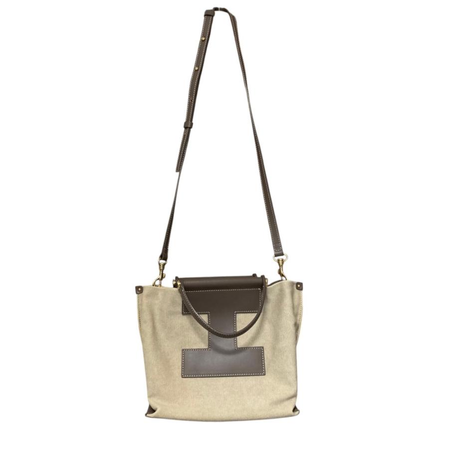 IACUCCI（イアクッチ） 美品 ソルベット S 2way トートバッグ ベージュ