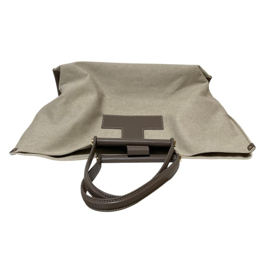 【美品】 IACUCCI イアクッチ ソルベット トートバッグ シルバー M