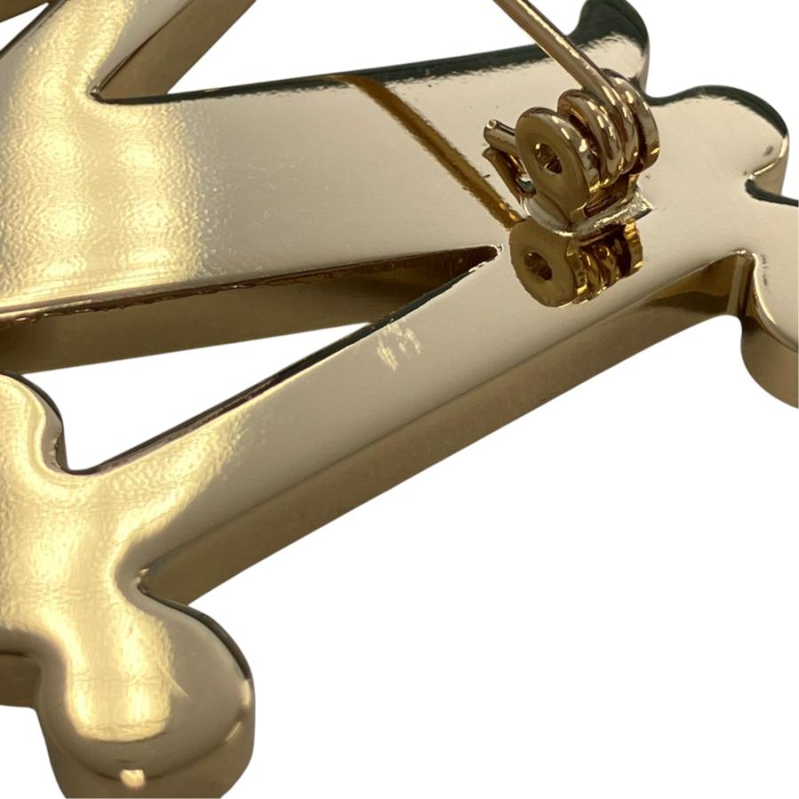 Max Mara マックスマーラ バス クリスタル ブローチ ゴールド Max Mara（マックスマーラ） 美品 Bath2 Embellished Brooch