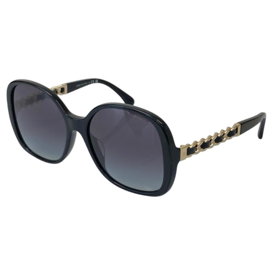 CHANEL（シャネル） 美品 チェーンモチーフテンプル サングラス 5470