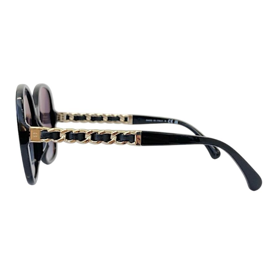 CHANEL（シャネル） 美品 チェーンモチーフテンプル サングラス 5470
