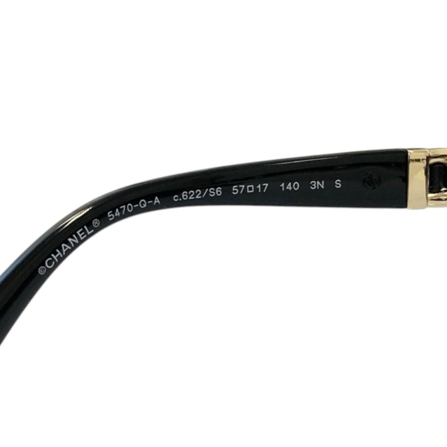 CHANEL（シャネル） 美品 チェーンモチーフテンプル サングラス 5470