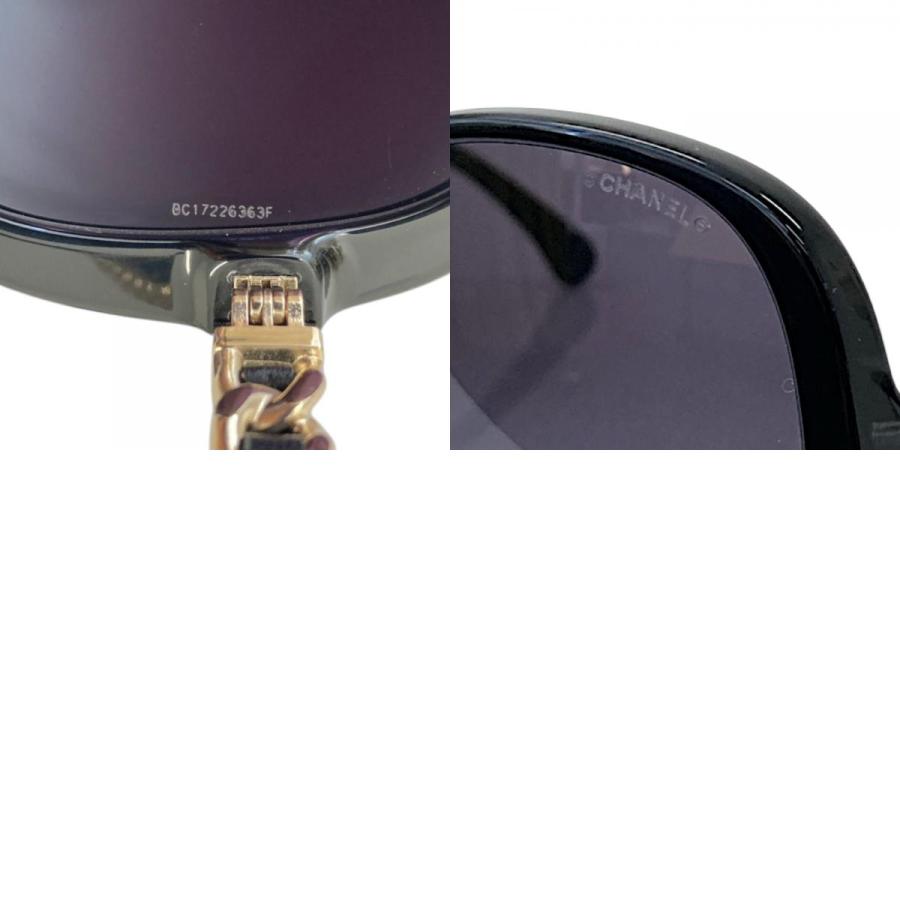 CHANEL（シャネル） 美品 チェーンモチーフテンプル サングラス 5470