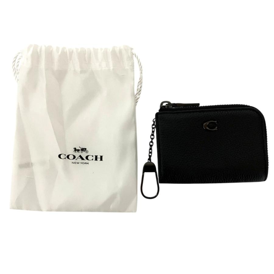 COACH（コーチ） 美品 Lジップ キーケース CS719 ブラック レディース