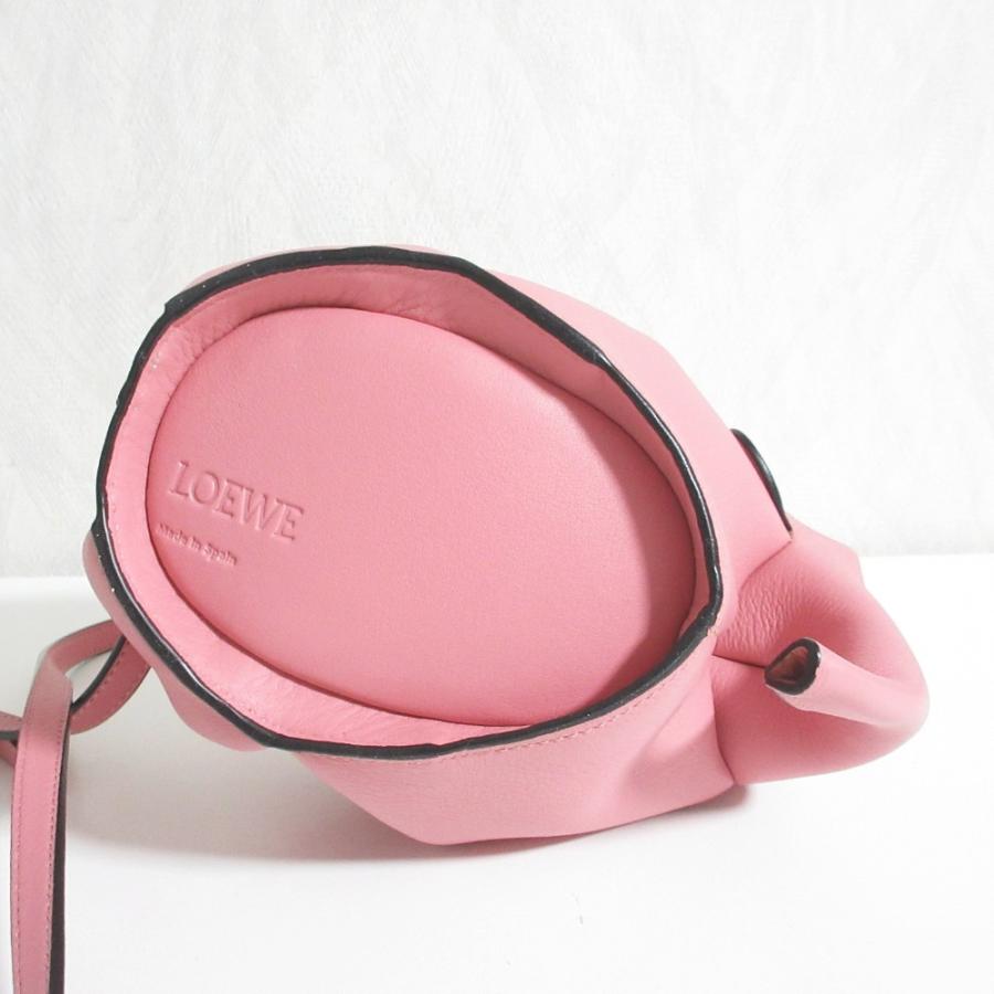 LOEWE（ロエベ） 美品 エレファント レザー ミニショルダーバッグ