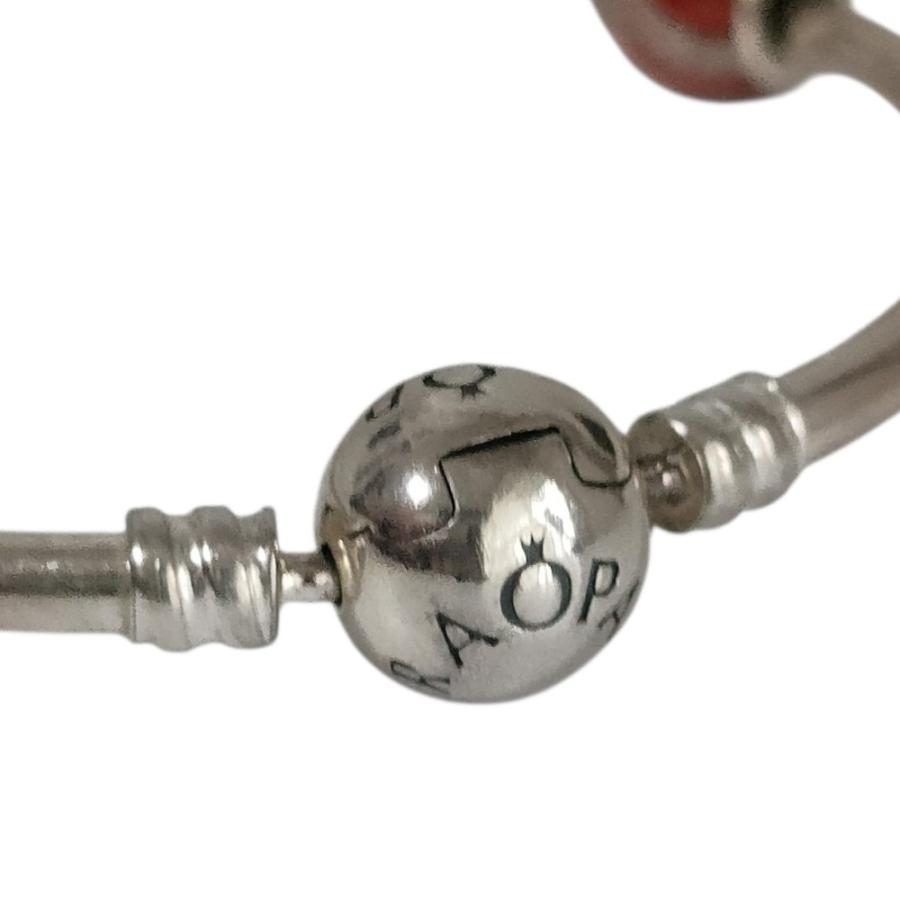 PANDORA（パンドラ） 美品 シルバー925 チャーム ブレスレット