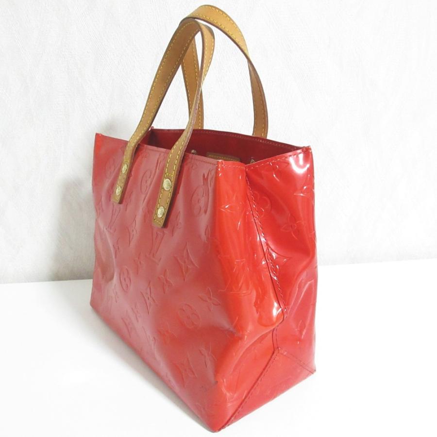 Louis Vuitton ヴェルニ　リード　レッド トートバッグ LOUIS VUITTON（ルイ・ヴィトン） モノグラムヴェルニ リード PM