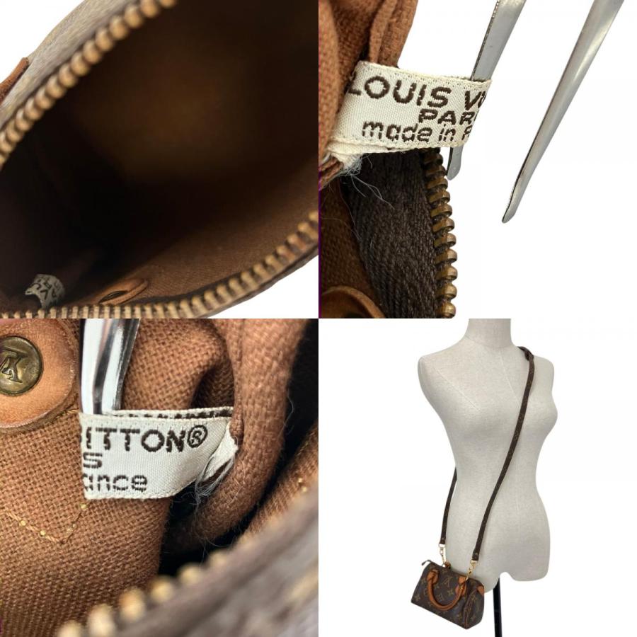 【美品・希少】ルイヴィトン モノグラム ミニスピーディ ハンドバッグ ポーチ LOUIS VUITTON（ルイ・ヴィトン） 良品 ヴィンテージ モノグラム ミニ