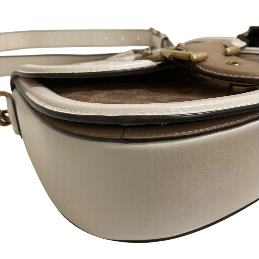 COACH（コーチ） 美品 ビート サドル バッグ ホース アンド キャリッジ