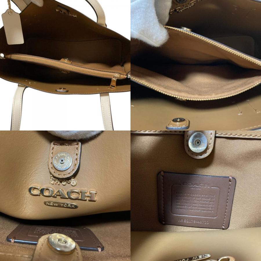COACH（コーチ） 良品 アベニュー キャリーオール トートバッグ 48733