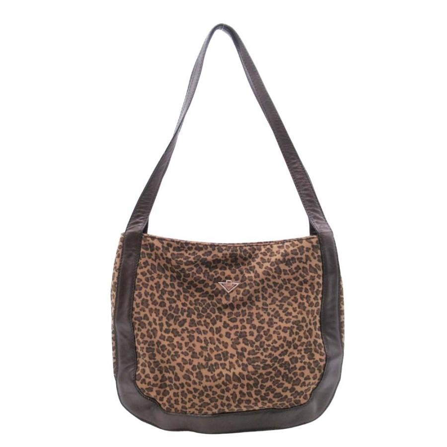 美品 vintage BOTTEGA VENETA ボッテガヴェネタ レオパード柄 トート 