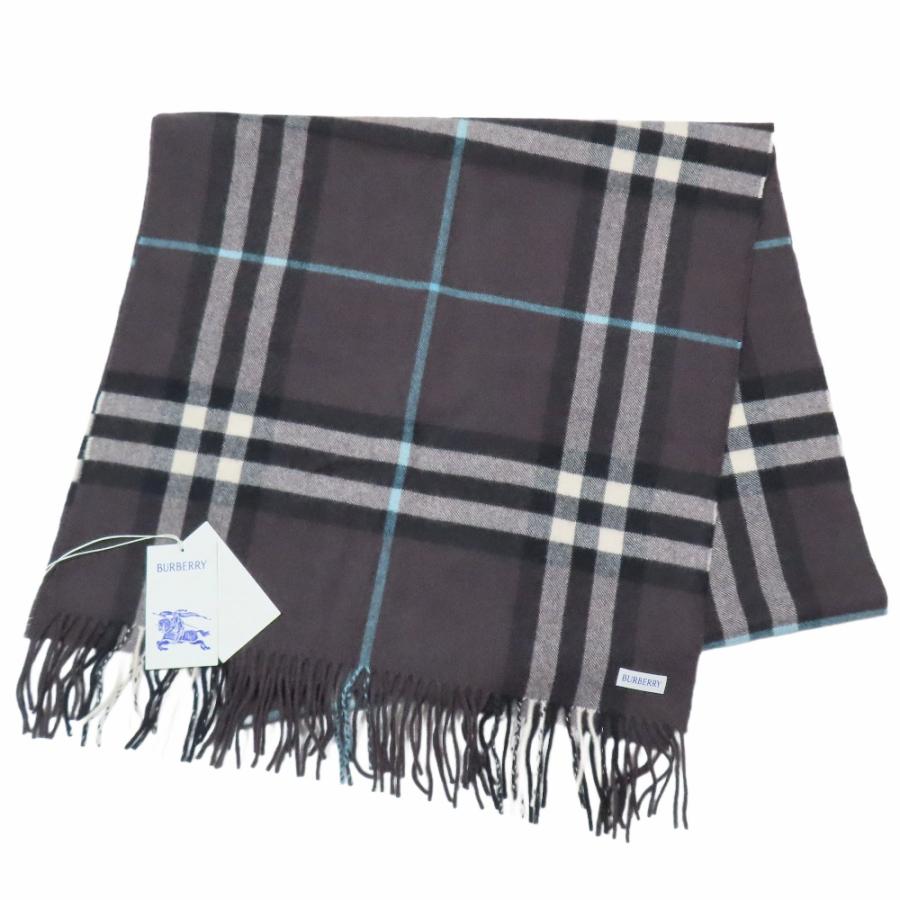 BURBERRY　バーバリー　マフラー　カシミア100%　タグ付き未使用品 ワ*カ様 BURBERRY バーバリー マフラー カシミア100％ 未使用に近い