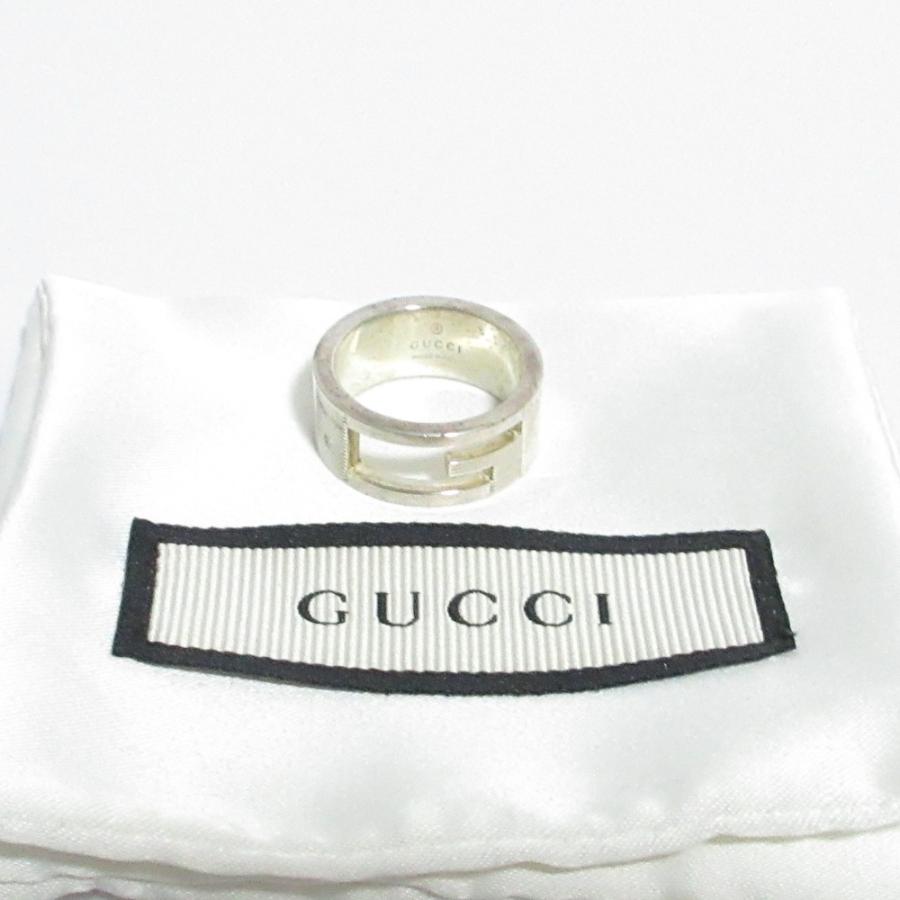 GUCCI（グッチ） 良品 ブランデッドG 925 リング 指輪 9.5号 シルバー 