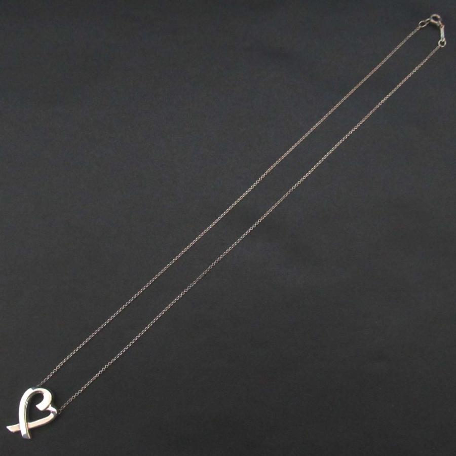 美品 Tiffany&Co ティファニー パロマピカソ ラビングハート ネックレス ペンダント 925SV シルバー レディース 古着 中古_2