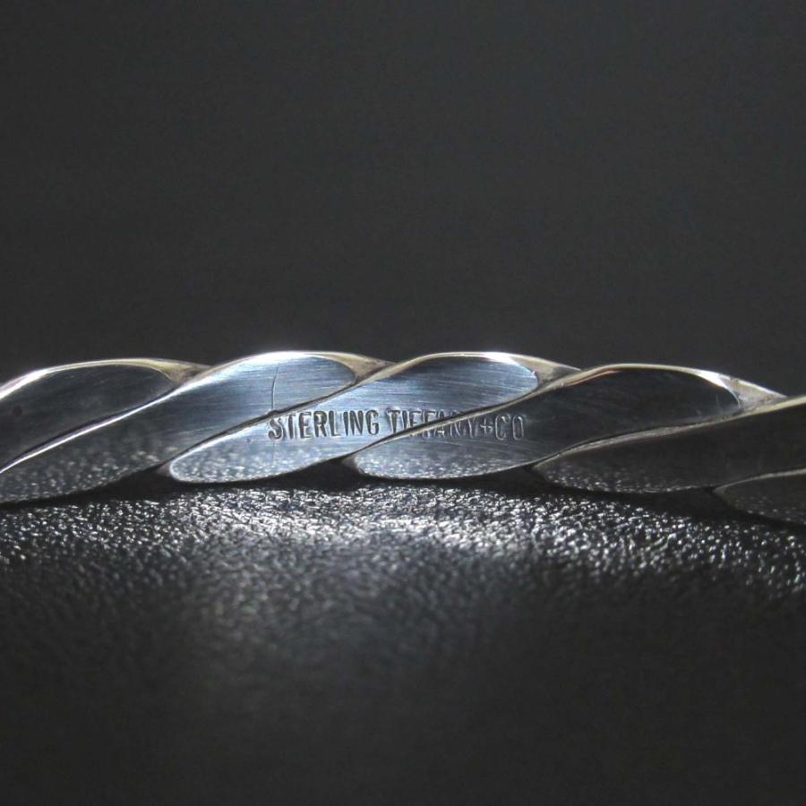 TIFFANY&Co.（ティファニー） 美品 Tiffany&Co ナイフエッジ ツイスト