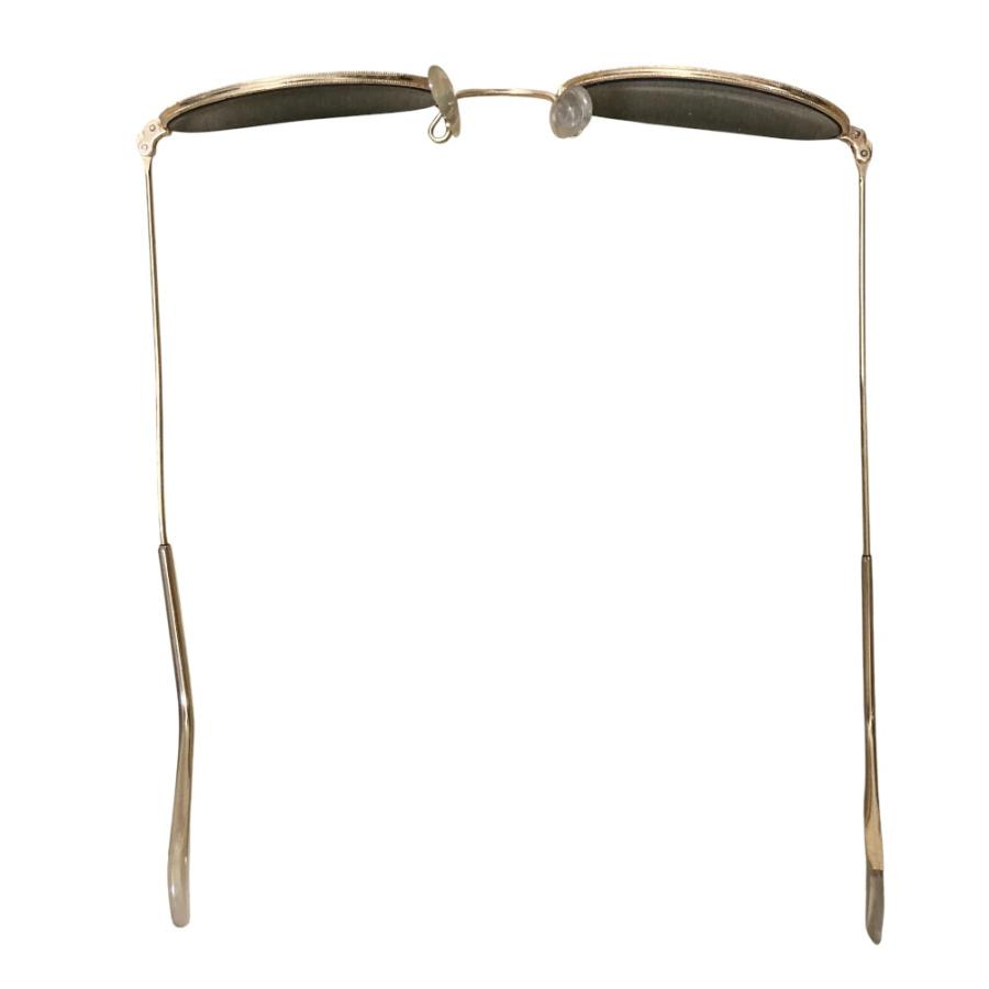 B&Lレイバン ゴールド オーバルサングラス W2560 NWBKケース付き Ray-Ban（レイバン） 良品 B&L ボシュロム オーバルサングラス