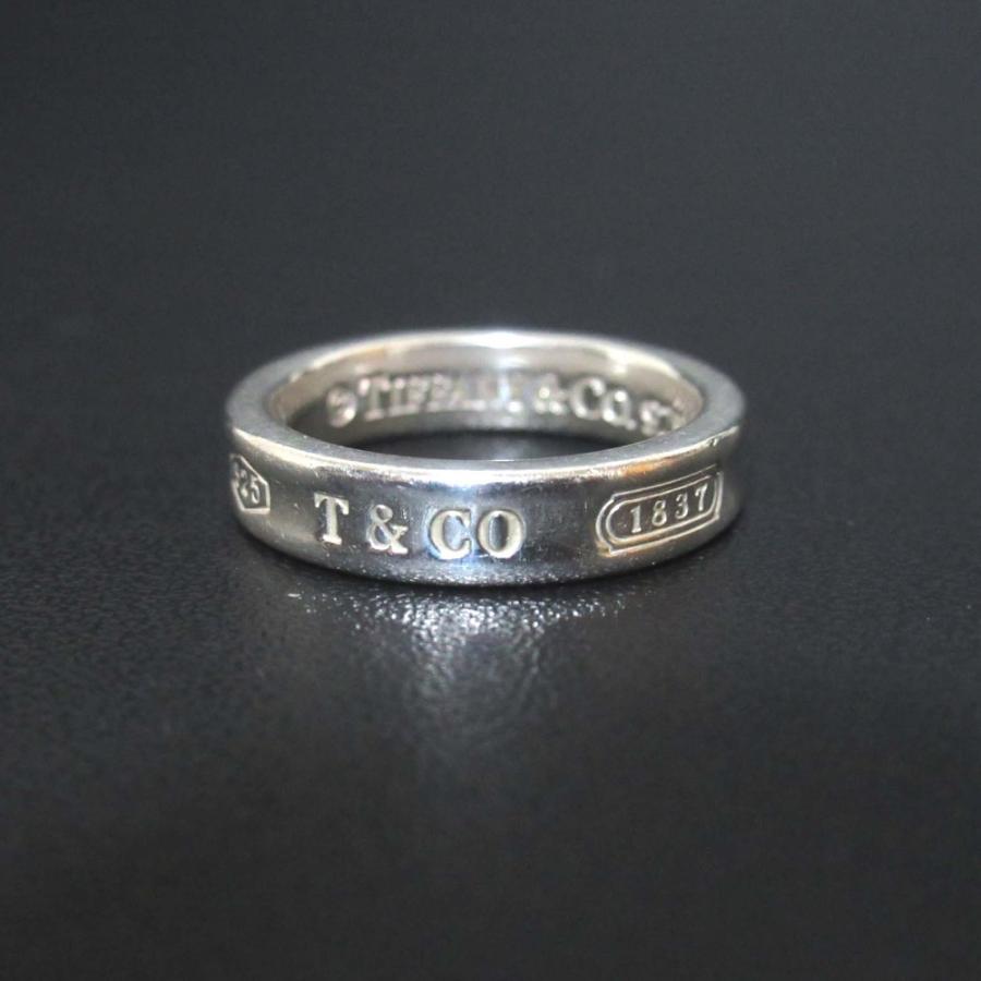 TIFFANY&Co.（ティファニー） 美品 Tiffany&Co 1837 ナローリング 指輪