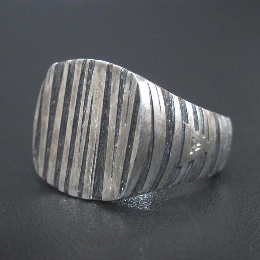美品 TOM WOOD トムウッド Cushion Structure Ring リング 指輪 60 19号程度 925SV シルバー メンズ 古着 中古 USED TOM WOOD（トムウッド） 美品 Cushion Structure Ring リング 指輪 60