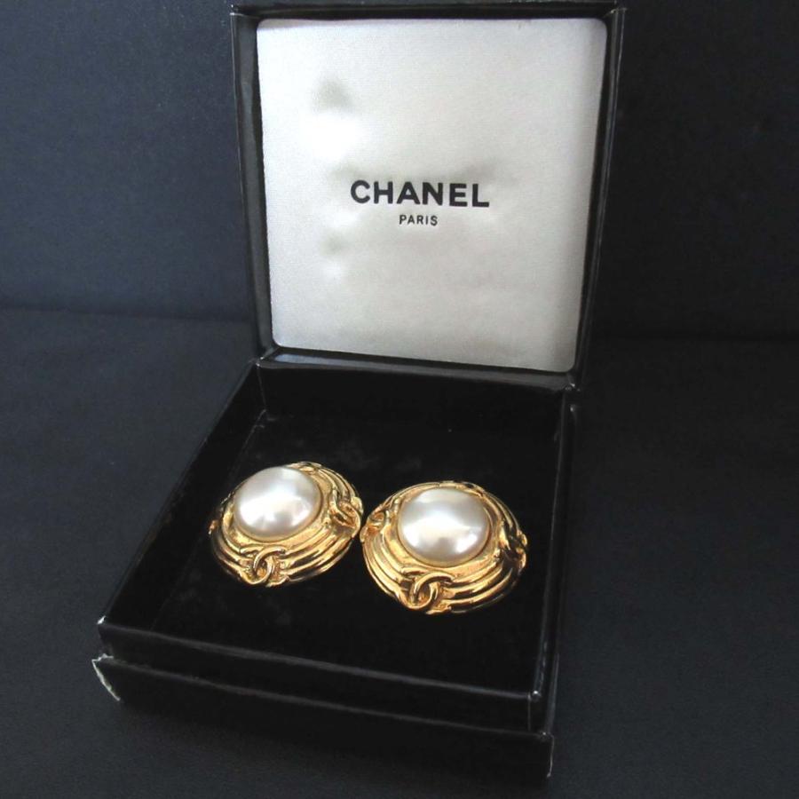 CHANEL（シャネル） 美品 ヴィンテージ ココマーク フェイクパール 