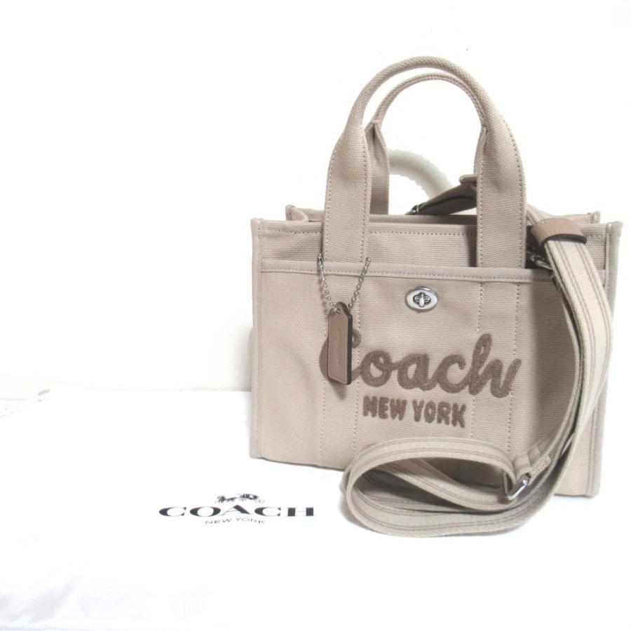 COACH（コーチ） 美品 CARGO TOTE 26 カーゴトート26 2way キャンバス
