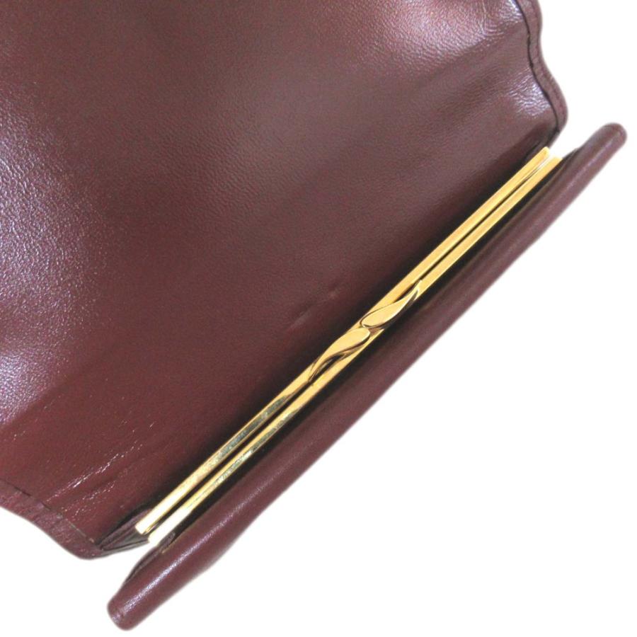 Cartier（カルティエ） 美品 マストライン 二つ折り ロングウォレット