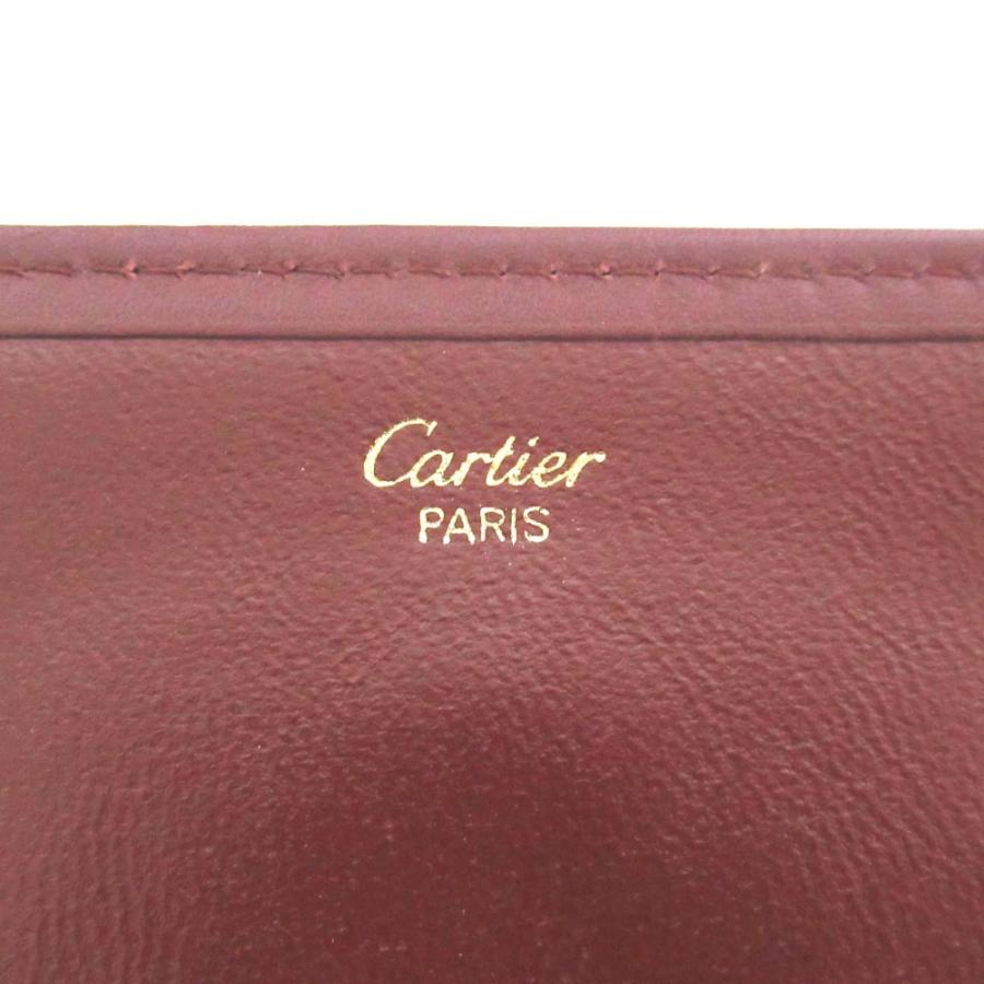 Cartier（カルティエ） 美品 マストライン 二つ折り ロングウォレット