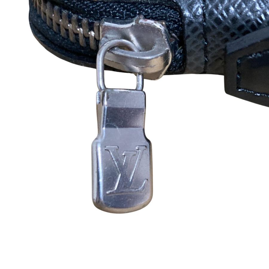 ルイヴィトン 長財布 M30652 タイガ オーガナイザー アトール ブラック LOUIS VUITTON（ルイ・ヴィトン） 美品 タイガ オーガナイザー