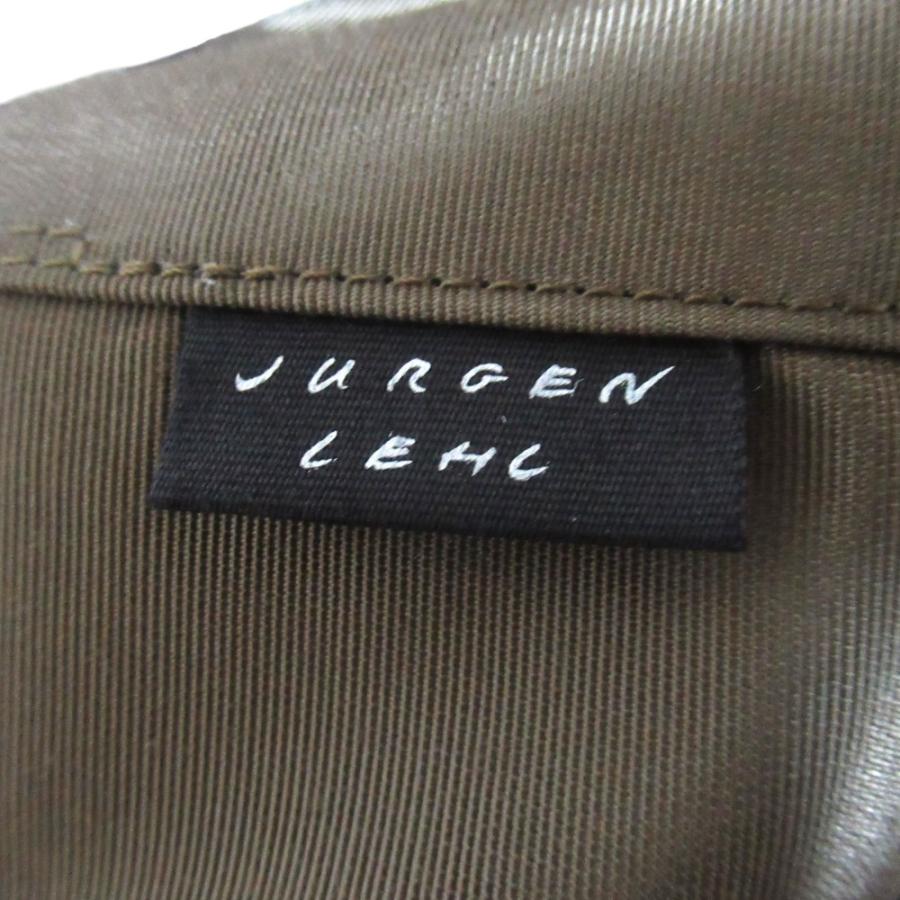 美品 Jurgen Lehl ヨーガンレール スエード レザー ハンドバッグ