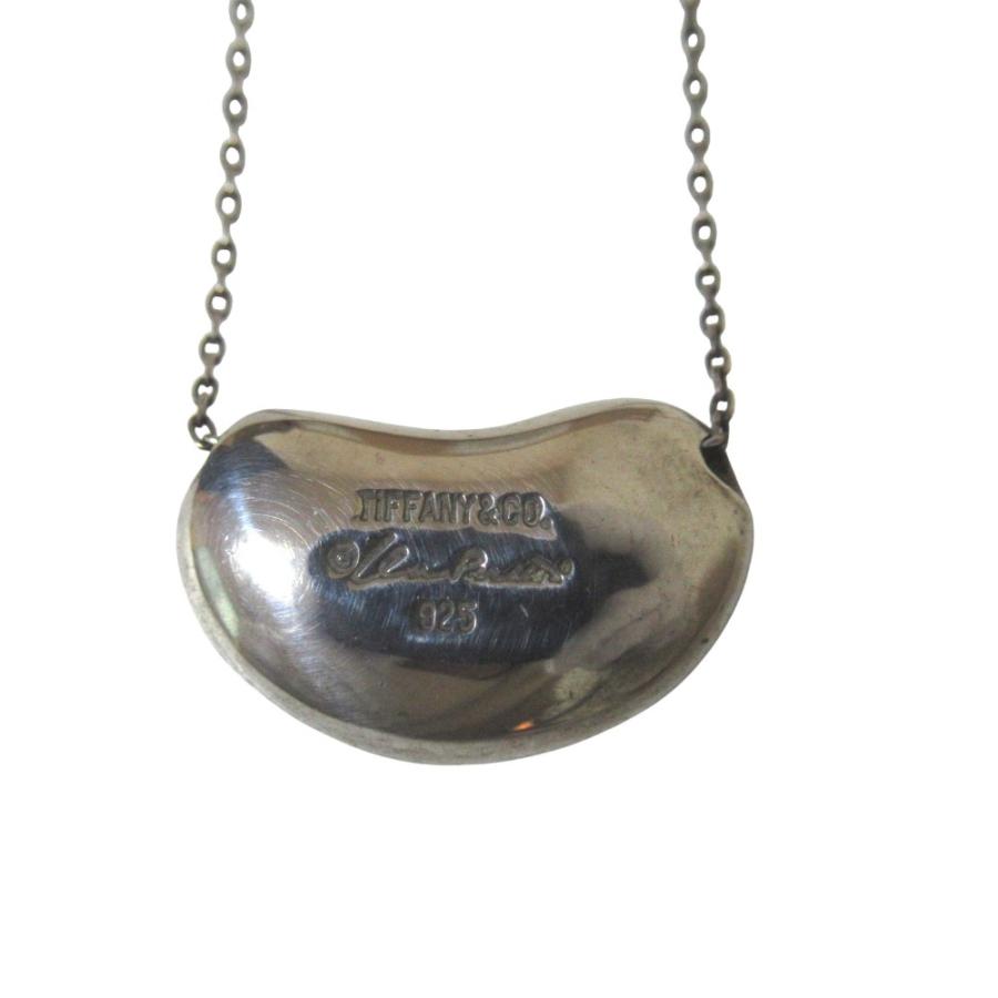 良品 Tiffany&Co ティファニー エルサペレッティ ラージ ビーンズ ネックレス ペンダント 925SV シルバー レディース 古着 中古_1