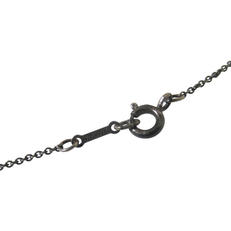 良品 Tiffany&Co ティファニー エルサペレッティ ラージ ビーンズ ネックレス ペンダント 925SV シルバー レディース 古着 中古_4