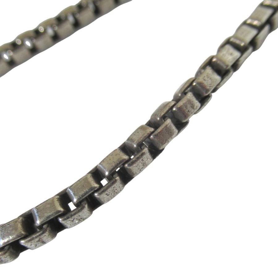 良品 Tiffany&Co ティファニー ベネチアンブレスレット 925SV シルバー メンズ 古着 中古_1