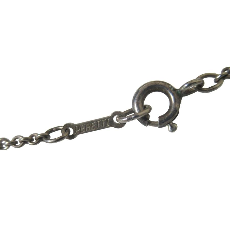 良品 Tiffany&Co ティファニー エルサペレッティ オープンアップル ネックレス ペンダント 925SV シルバー レディース 古着 中古_4