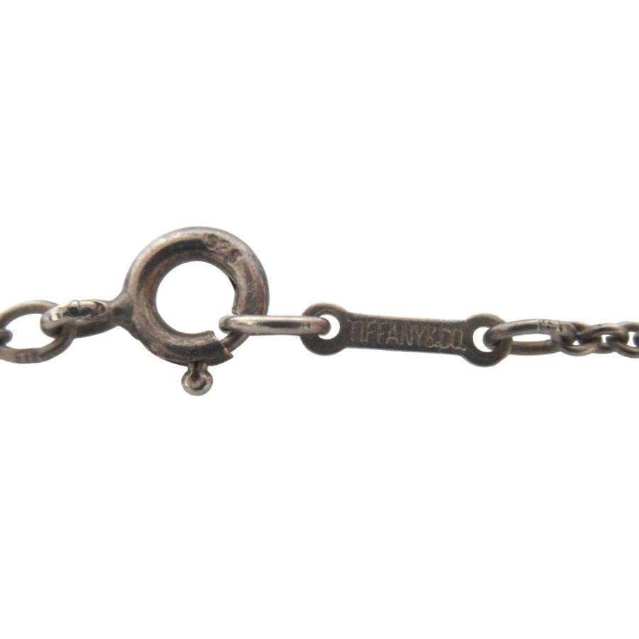 良品 Tiffany&Co ティファニー エルサペレッティ オープンアップル ネックレス ペンダント 925SV シルバー レディース 古着 中古_5